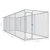 vidaXL Outdoor Dog Kennel 299.2"x75.6"x72.8"