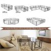 Free shipping High Quality Portable outdoor folding 16-panel heavy duty metal pet playpen YJ