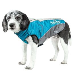 Helios Altitude-Mountaineer Wrap-Velcro Protective Waterproof Dog Coat w/ Blackshark technology (size: X-Large)