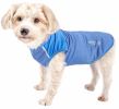 Pet Life Active 'Aero-Pawlse' Heathered Quick-Dry And 4-Way Stretch-Performance Dog Tank Top T-Shirt