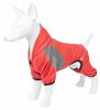 Pet Life Active 'Fur-Breeze' Heathered Performance 4-Way Stretch Two-Toned Full Bodied Hoodie