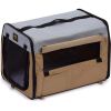 Folding Zippered Lightweight Easy Folding Pet Crate