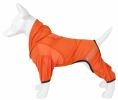 Pet Life Active 'Pawsterity' Heathered Performance 4-Way Stretch Two-Toned Full Bodied Hoodie