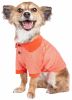 Pet Life Active 'Fur-Flexed' Relax-Stretch Wick-Proof Performance Dog Polo T-Shirt