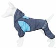 Pet Life Active 'Fur-Breeze' Heathered Performance 4-Way Stretch Two-Toned Full Bodied Hoodie