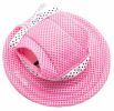 Pet Life 'Sea Spot Sun' Uv Protectant Adjustable Fashion Mesh Brimmed Dog Hat Cap