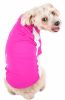 Pet Life Active 'Barko Pawlo' Relax-Stretch Wick-Proof Performance Dog Polo T-Shirt