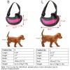 Pet Carrier for Dogs Cats Hand Free Sling Adjustable Padded Strap Tote Bag Breathable Shoulder Bag Carrying Small Dog Cat