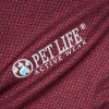 Pet Life Active 'Fur-Flexed' Relax-Stretch Wick-Proof Performance Dog Polo T-Shirt