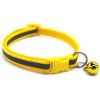 Small Pet Color Buckle Reflective Collars 1.0 Patch Bells Dog Collar Safety Adjustable For Cats Puppy Night Outdoor Supplies